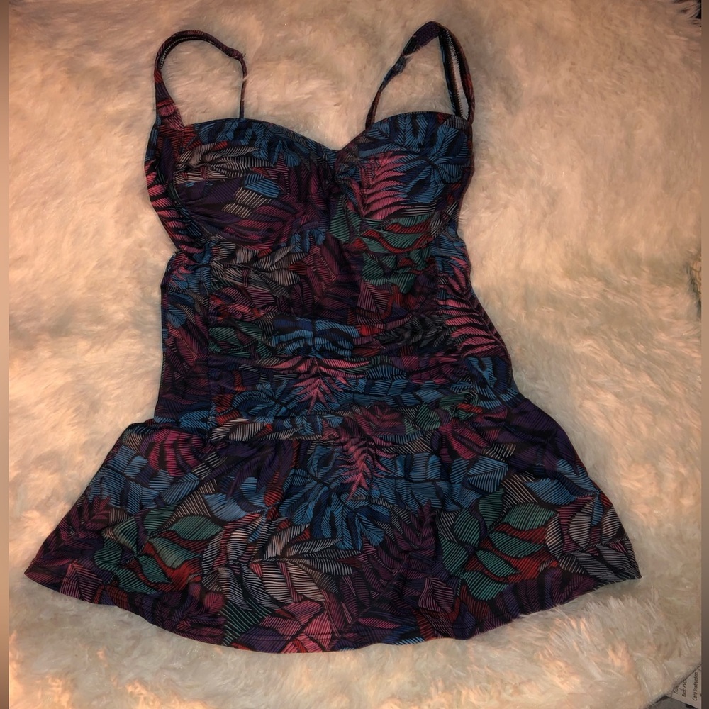 Venus Multicolor Patterned One Piece Swimsuit - image 4